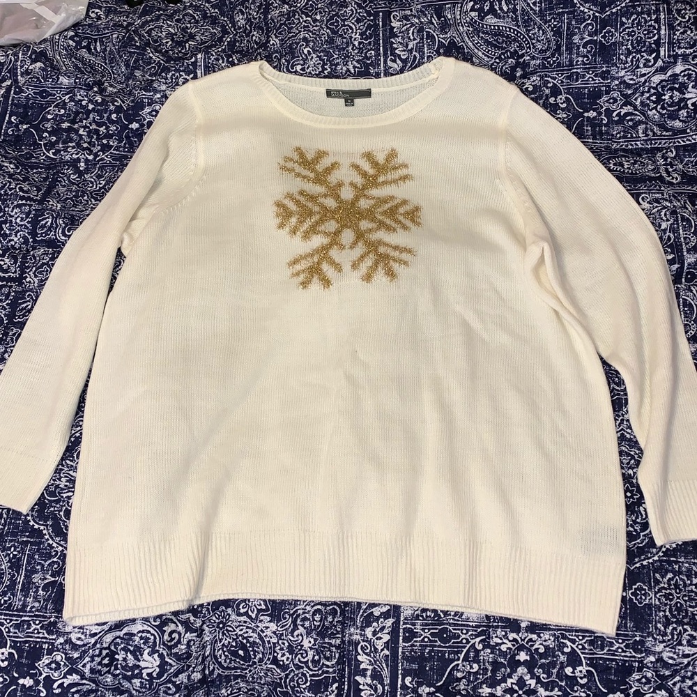 Snowflake sweater